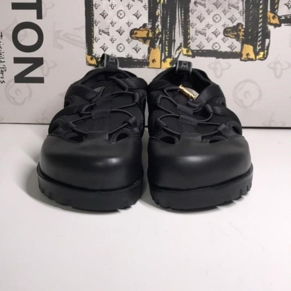 New Authentic Versace Luxury Leather Cage Sandals – Designer Italian Craft